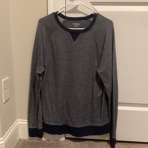 MERONA Blue Men's Long-sleeve Tee